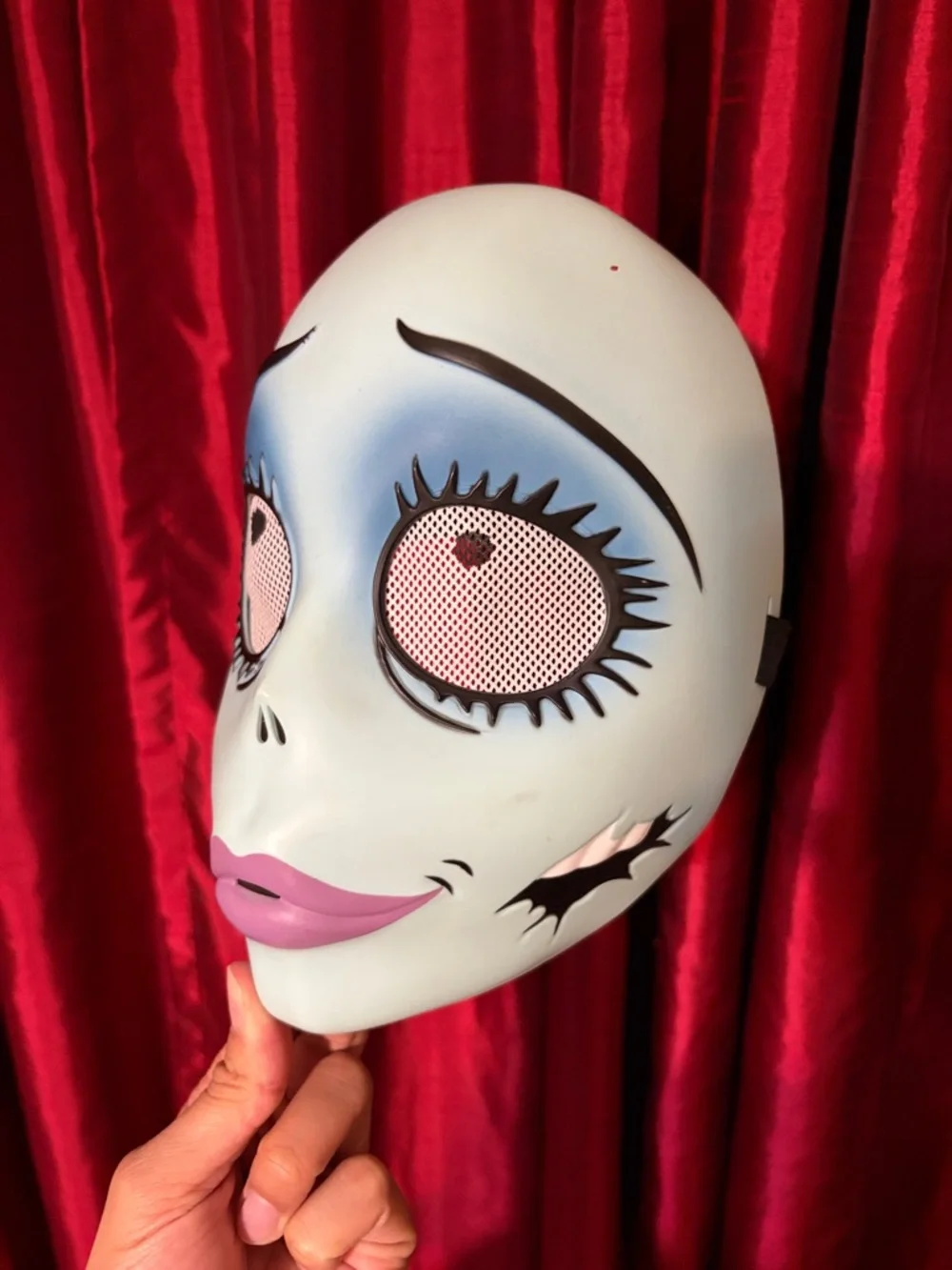 Corpse Bride Emily Mask - Picture 4 of 4